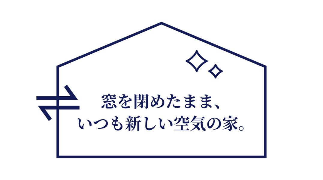 換気の性能イメージ