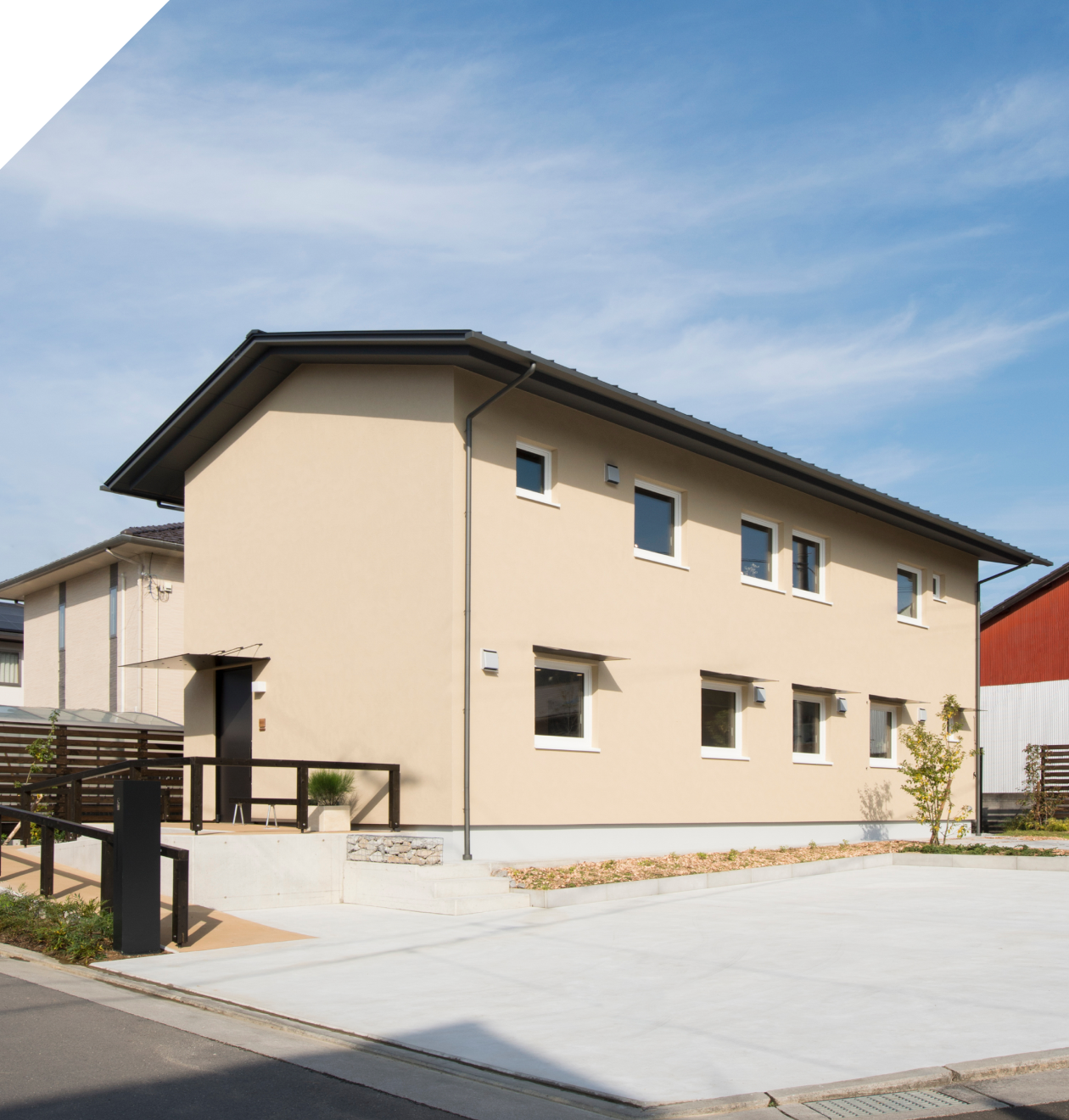石川組が手がけた住宅の外観